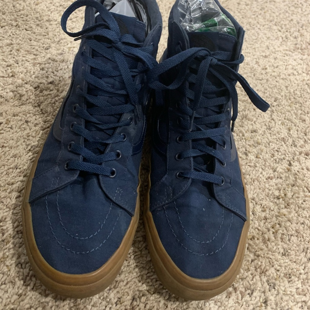 High top Blue Vans